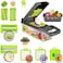 Generic 14 In 1 Vegetable Chopper Box, Onion, Salad, Food Dicer, Mandoline Vegetable Slicer, Potato Slicer