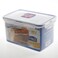 Lock &amp; Lock Rectangular Food Container Clear/Blue 1.9L