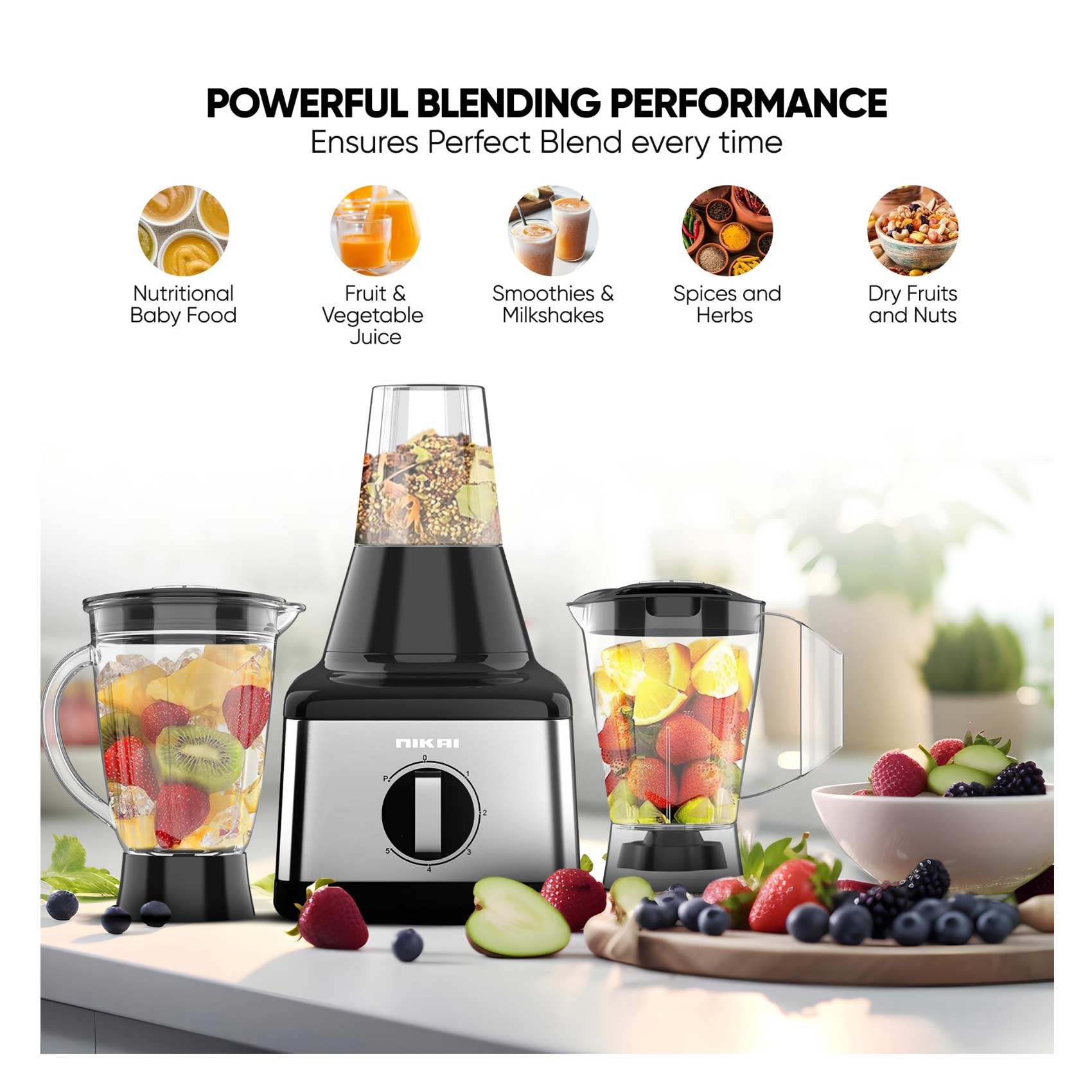 Thumbnail image for نيكاي خلاط 3في1 (NB3900GEB)