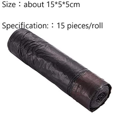 Generic - Household Disposable Large Thickened Portable Garbage Drawstring Garbage Kitchen Trash Plastic Bag