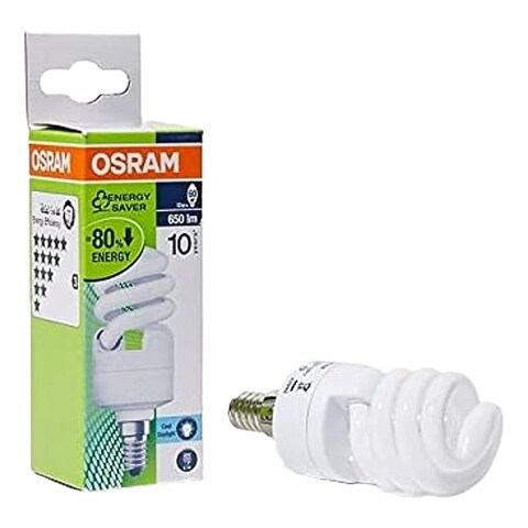 Osram 12W E14 Energy Saver Mini Twist Compact Bulb