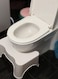 Generic Esypass Toilet Stool Toile Bowl Chair White