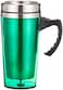 RF9816 480ml Travel Double Wall Mug - Coffee Mug Tumbler with Handle &amp; Compact Lid For Travel Friendly   Portable Inner Stainless Steel Wall Leak-proof Lid BPA Free Reusable