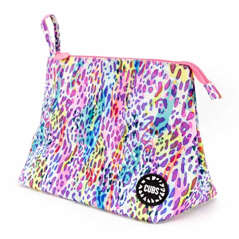 Cubs Pouch - Colorful Leopard