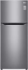 LG 234L Net Capacity Top Mount Refrigerator With Smart Inverter Compressor Shiny Steel GR-C345SLBB