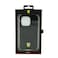Ferrari Hc Pu Carbon Effect Case With Italian Flag Line For Iphone 14 Pro Black