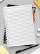 Lowha Spiral Notebook With 60 Sheets And Hard Paper Covers With New York Collage Design, For Jotting Notes And Reminders, For Work, University, School