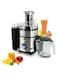 Xper Fruit Juicer, 900 Watts, Two Speeds, Safety System, Steel, XPJU-900S