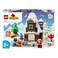Lego Duplo Santa's Gingerbread House Building Toy 10976 Multicolour