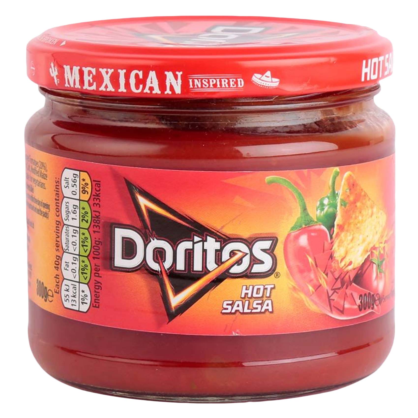 Doritos Hot Salsa Dip 300g