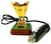 Generic Car Incense Electric Bakhoor - Golden