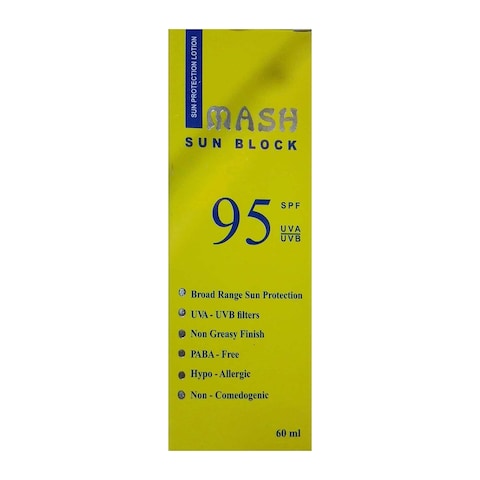 Mash Sun Protection Lotion Spf 95 - 60 ml
