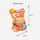 12 in 1 Cute Bear Multifunctional Busy Board