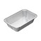 Cosmoplast 1850 cc Pack of 10 Aluminium Containers with Lids, Silver, TRALC185S10, Aluminium Container
