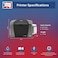Fargo DTC1250e ID Card Printer &amp; Complete Supplies Package
