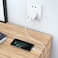 Hoco. Wall Charger - C77B Highway - Dual Port Charger UK Plug Set With Type-C Cable - White
