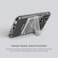 VRS Design Quick Stand Pro designed for Samsung Galaxy A52 and Galaxy A52s case cover with Kickstand - Clear