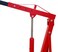 Abbasali 2 Ton Engine Hoist Stand Cherry Picker Ship Crane Folding Lift Garage Workshop Auto Repair Foldable Stand, Red