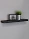 Generic Decorative Wall Shelf Black 0.5kg