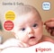 Pigeon Cotton Swabs, Flexible And Soft Paper Stem, 100% Soft Cotton Tips, Hinged, 100 Pieces, White