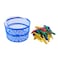 Lavish Clothes Pegs &amp; Laundry Basket Set (30 Pc.)