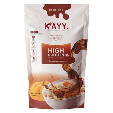 كاي شوفان عالي البروتين بنكهة قرع العسل - 300 جرام