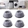 Shock and Noise Cancelling Washing Machine Support, Washer And Dryer Anti-Vibration Pads - 4 Pieces