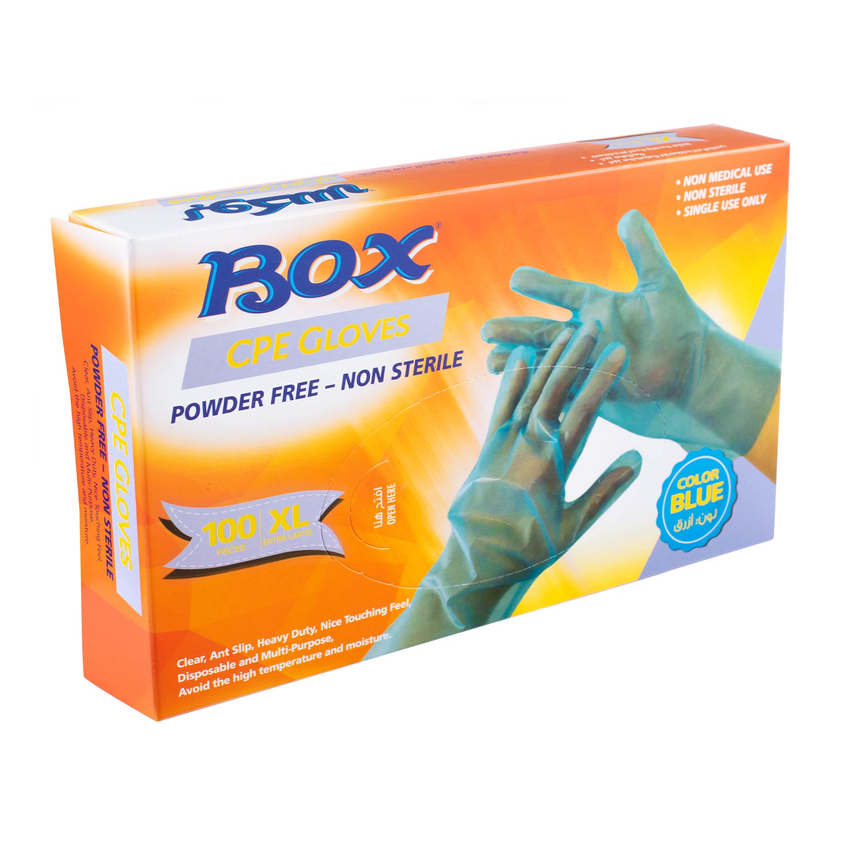 Box CPE gloves XL 100pieces