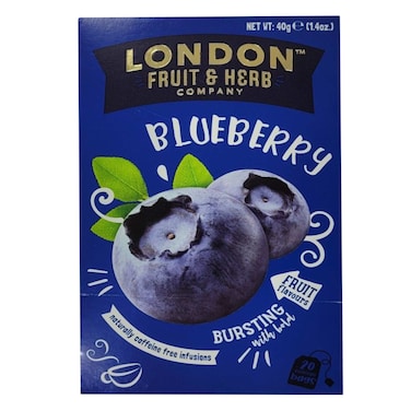 London Fruit &amp; Herb Blueberry Tea Bags 40g (20 Count)