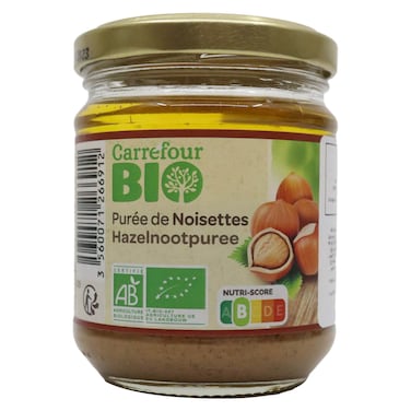 Carrefour Bio Hazelnut Puree 170g