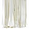 Ginger Ray Metallic Party Streamers Backdrop- 4 Meter Length- Gold
