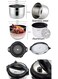 Wtrtr 7L Stainless Steel With 2 Pots Electric Pressure Cooker