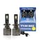 Toby&rsquo;s TY60 MAX H4 2 Pieces Car LED Headlight Bulbs Original 120W/Pair Power 12000/Pair Lumens With Color Temperature 6500K
