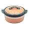 SELVEL FLORENCE CASSEROLE 4PC SET PEACH (1000/1500/2000/3000 ML)