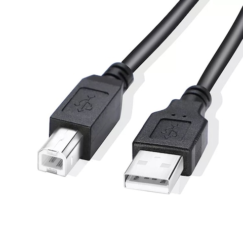 USB 2.0 Type A to Type B Male Printer Cable for Printers, Scanner -3 M