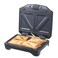 Geepas 750W 2 Slice Sandwich Maker - Cooks Delicious Crispy Sandwiches - Cool Touch Handle