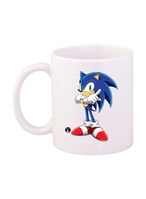 Buy Bp Game Sonic Character Printed Mug White/Blue/Red Standard Size in UAE