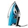 AFRA Steam Iron, 2200 W, Ceramic Coat Soleplate, Heat Distribution, Fast Heat-Up, Double Safety, White/Grey/Blue, G-MARK, ESMA, ROHS, And CB Certified, AF-2200IRBL, With 2 Years Warranty