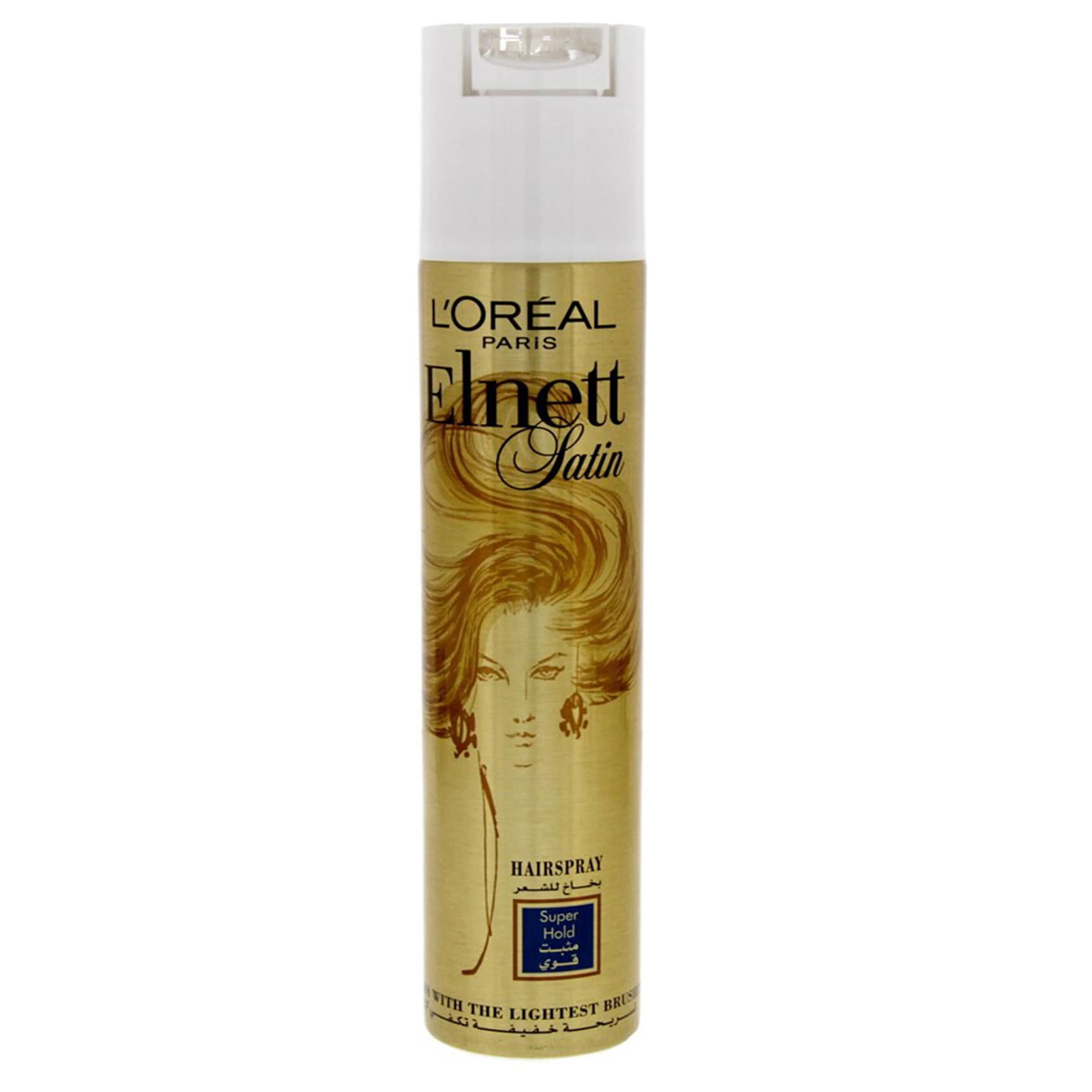 L'Oréal Paris Elnett Fixierlack Stark – Komprimiert 75 Ml, Leichter Halt & Glanz