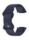 Fitme Classic Silicone Band For Fitbit Charge 5, Navy Blue