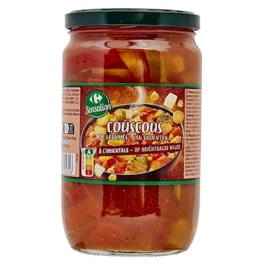 Carrefour Sensation Oriental Vegetable Couscous 660g