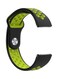 Fitme Replacement Band For Fitbit Versa/Versa Light/Versa 2 Smartwatch, Black/Green