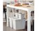 Bin with lid, light grey22 l