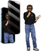 Green Lion 9H Steve Privacy Full Glass Screen Protector Compatible With iPhone 12 Pro Max (6.7") - Black