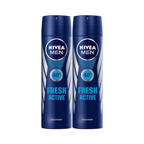 Nivea Spray Deodorant For Men  2 x 150ML