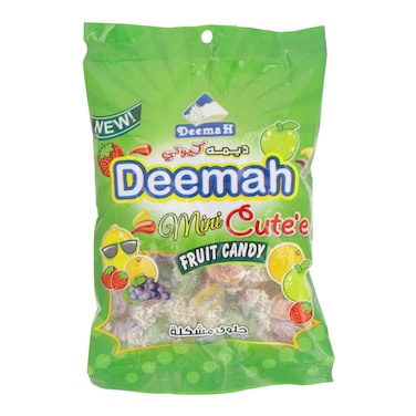 Deemah Mini Cute&#39;e Fruit Candy 100 gr