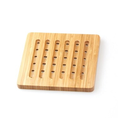 Topps Wooden Trivet, 20 X 20Cm