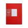 Double A Pocket File A4/20 Pockets Red, Suitable For School And Office Purpose