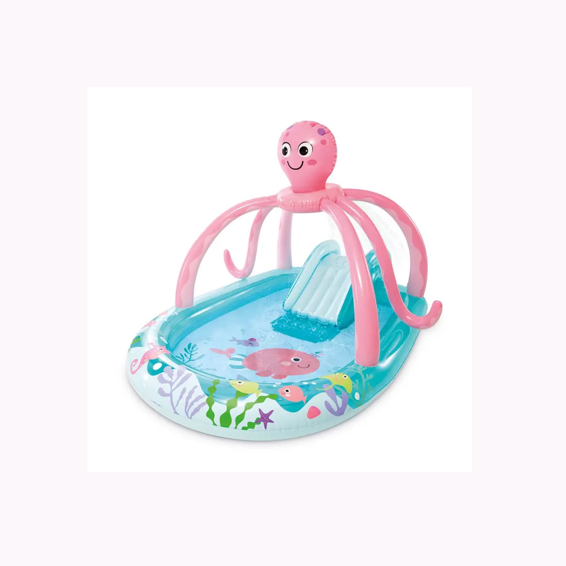 Buy Octopus Play Center Inflatable Pool with Slide and Sprinkler ...