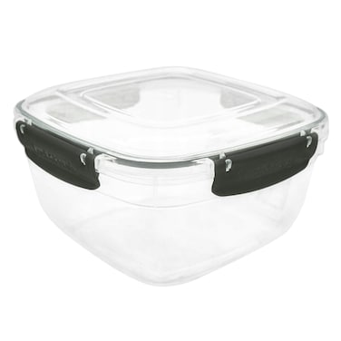 Dunya 30805 Lock And Fresh Food Storage Container 2400ml Black/Clear